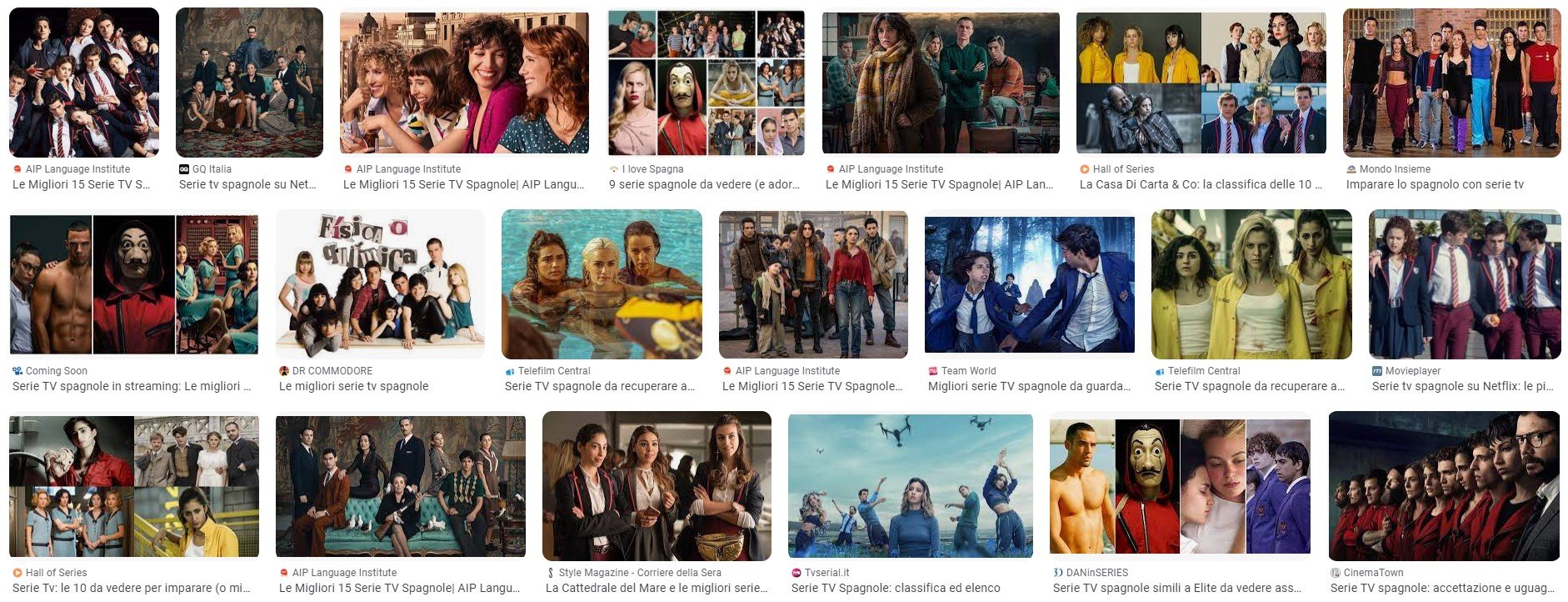 Scopri di più sull'articolo Le 25 migliori Serie TV per imparare lo Spagnolo